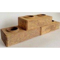 Коричневый микс лего кирпич